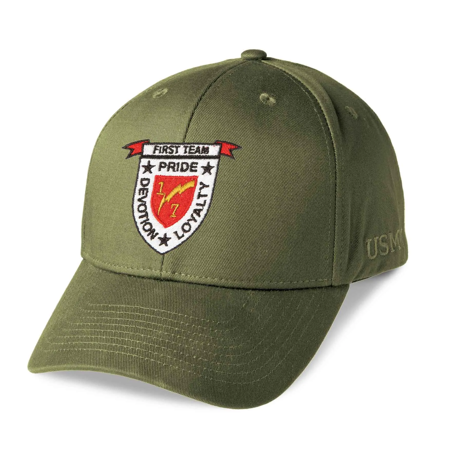 1st Battalion 7th Marines Embroidered Cover