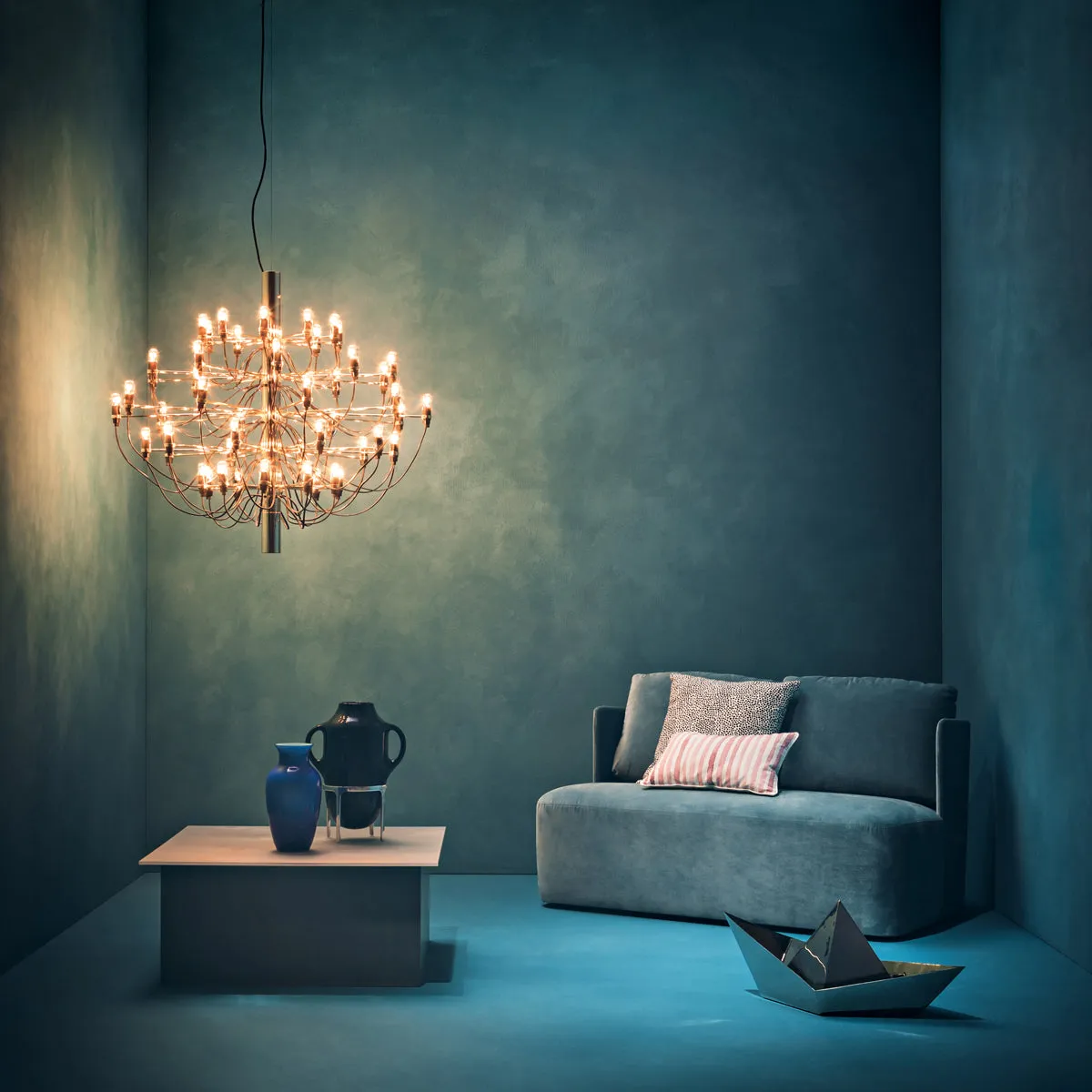 2097 Chandelier - Dimmable Pendant Light in Various Colors & Sizes