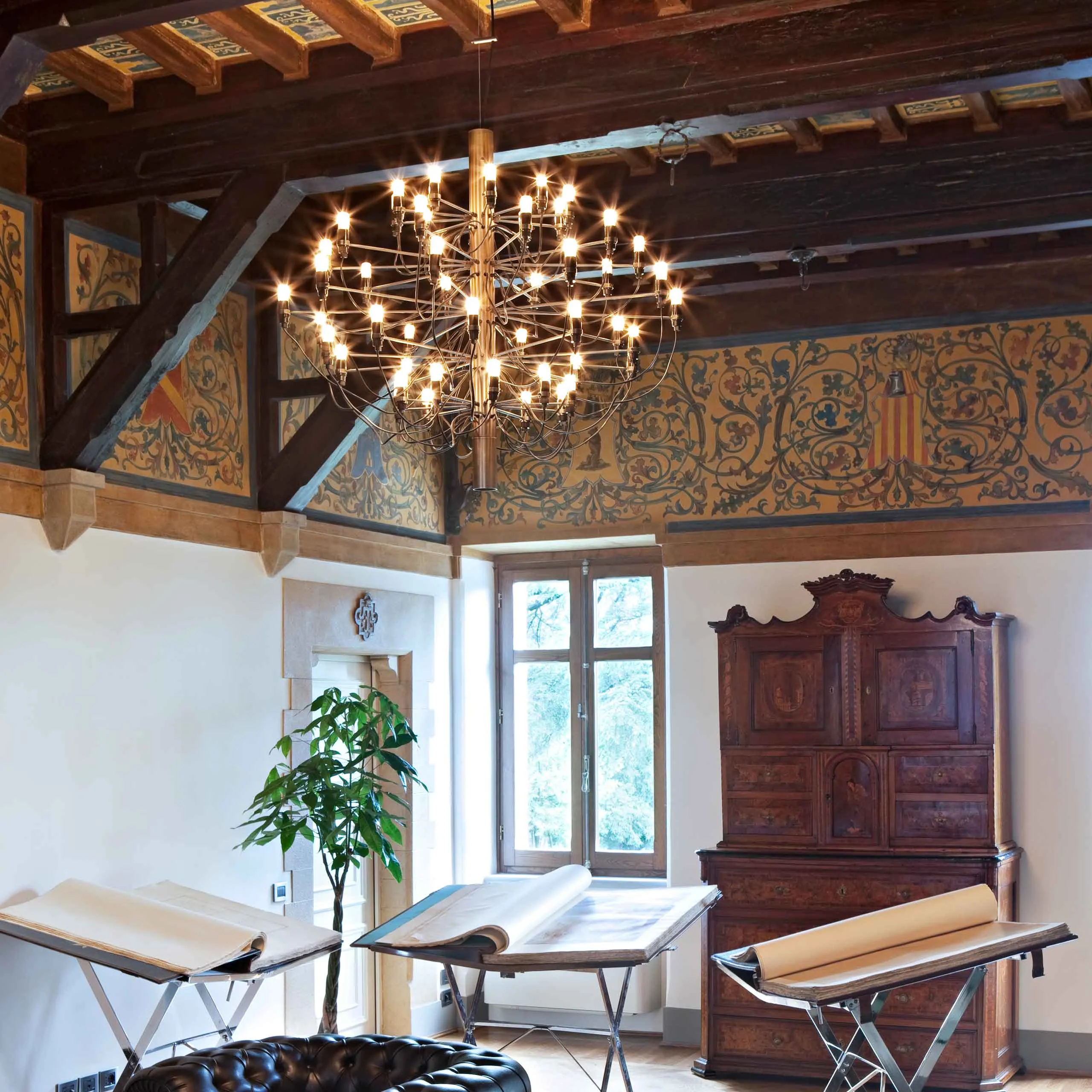 2097 Chandelier - Dimmable Pendant Light in Various Colors & Sizes
