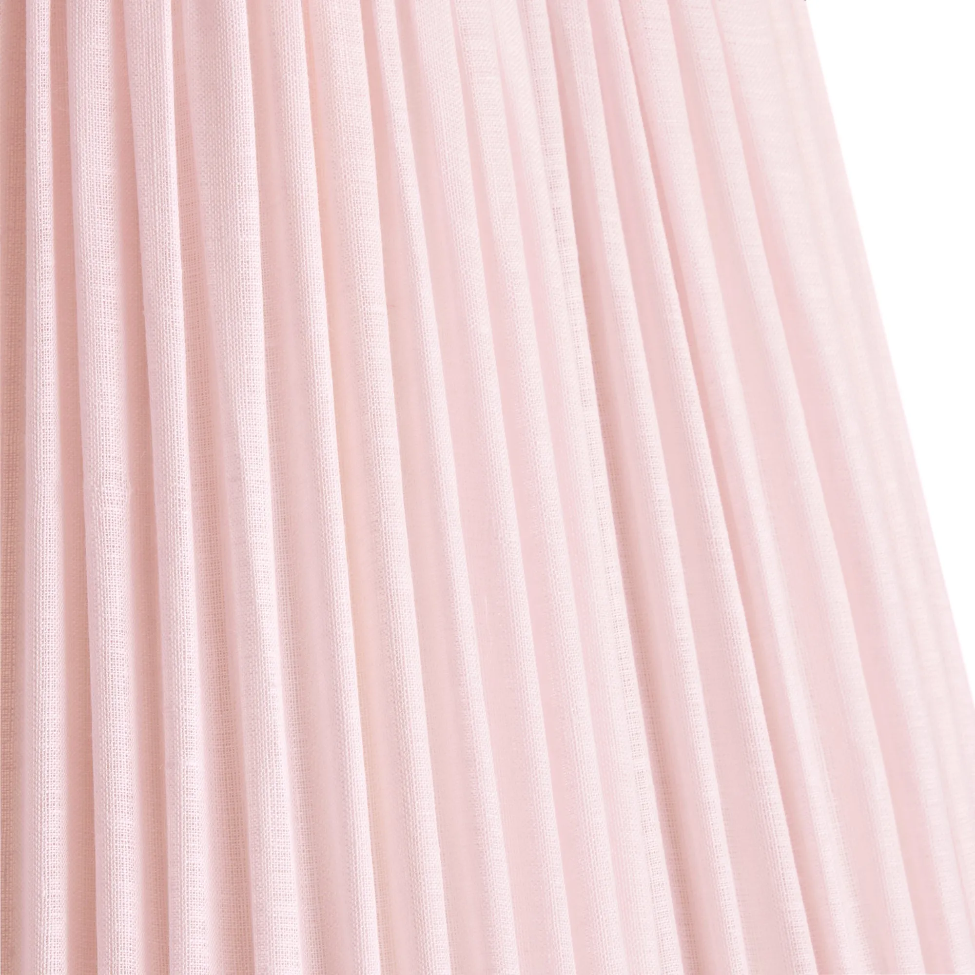 20cm scalloped empire shade in marshmallow linen