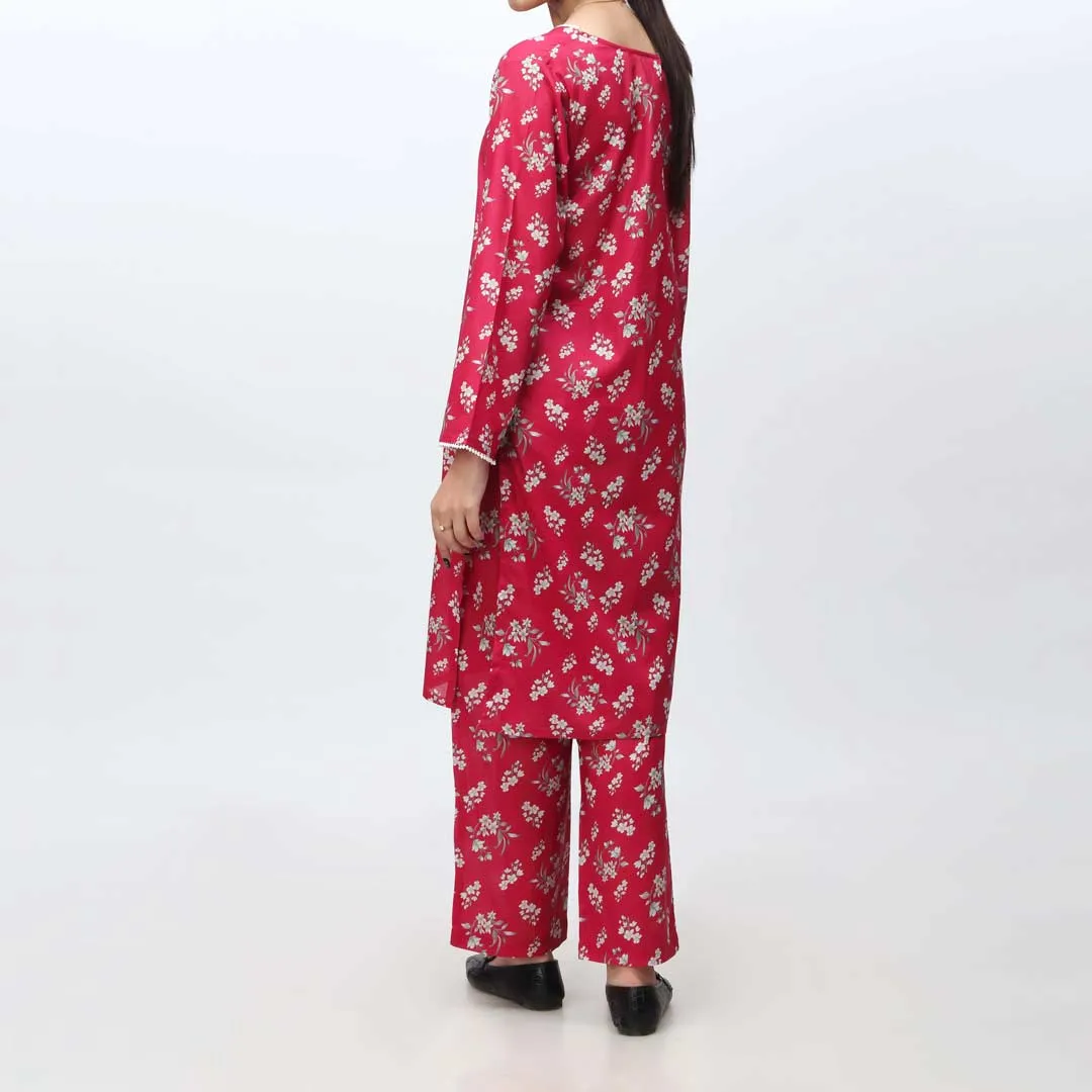 2PC- Printed Cambric Suit PS4211