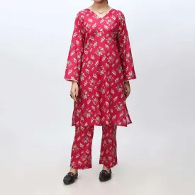 2PC- Printed Cambric Suit PS4211