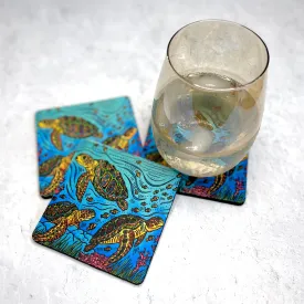 3 Loggerheads Coaster