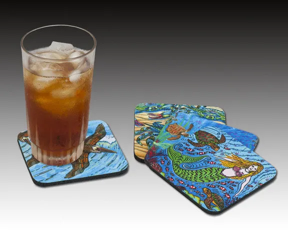 3 Loggerheads Coaster
