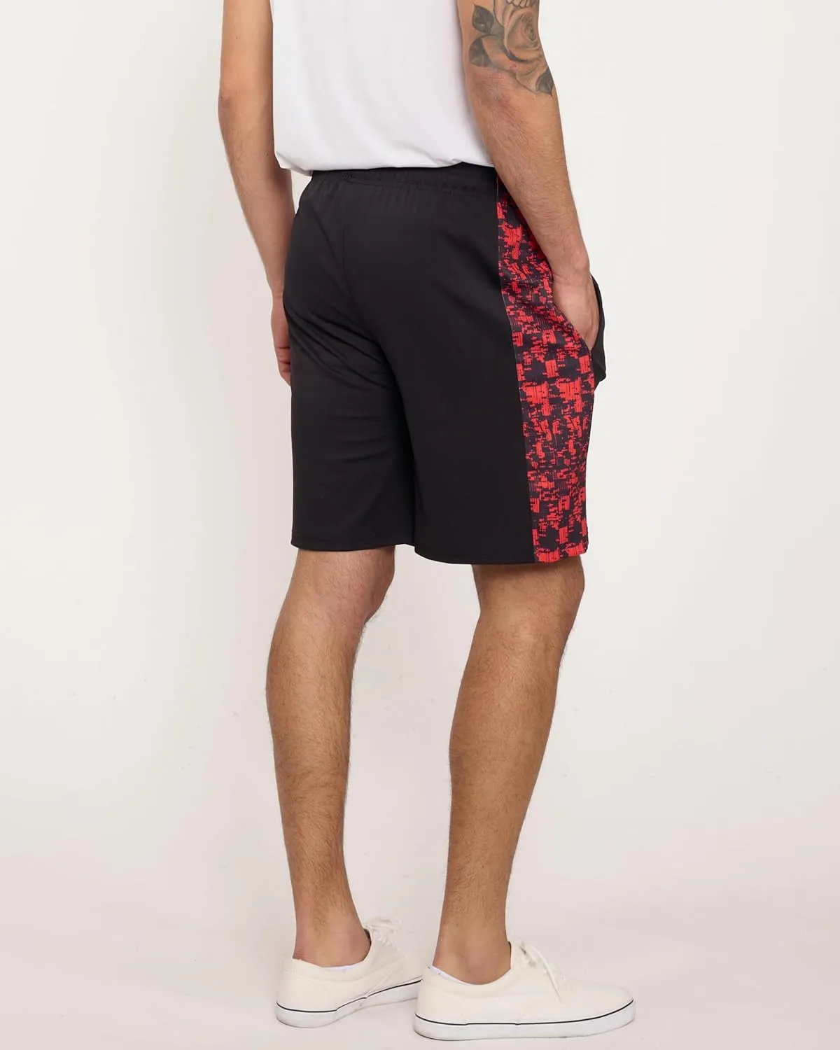 5 Pack Men's Active Quick Dry Fit Shorts - Athletic Running Gym Workout Casual Shorts with Pockets Bulk