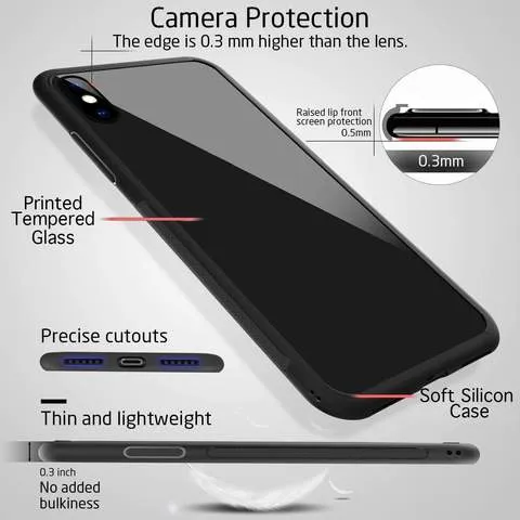 Abstract Arrow Pattern Glass Case For OnePlus 8