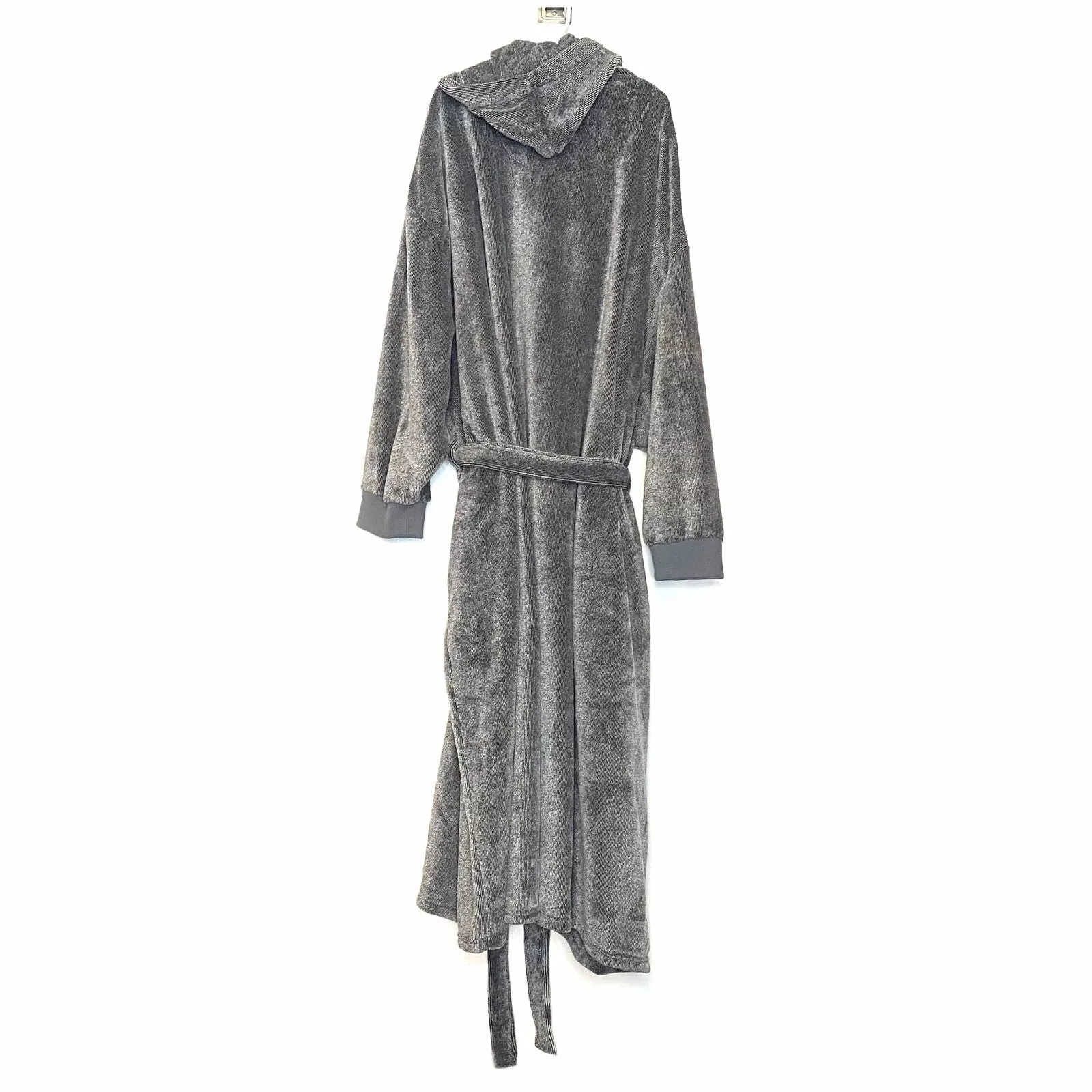 Alexander Del Rossa Mens Size 7X/8X Gray Robe NEW