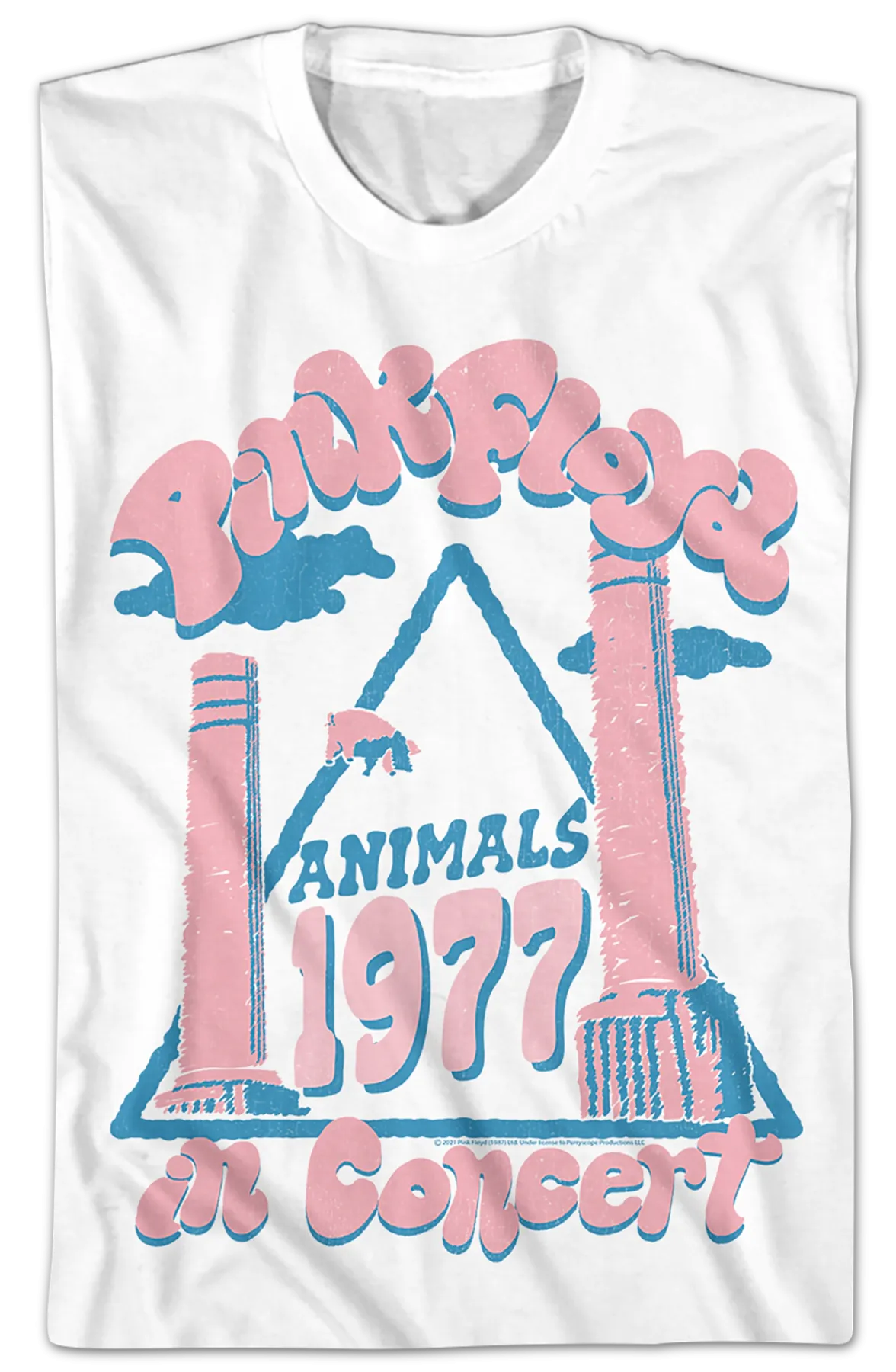 Animals Concert Pink Floyd T-Shirt