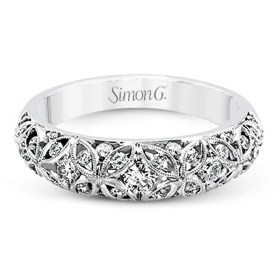 Anniversary Ring In 18k Gold With Diamonds