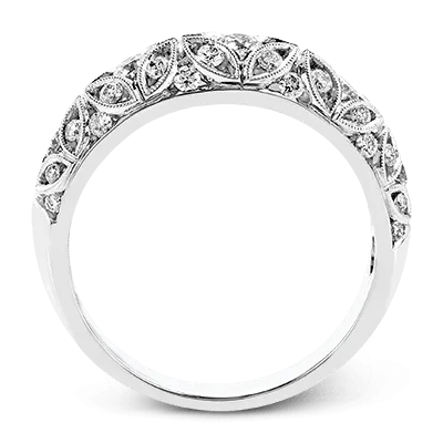 Anniversary Ring In 18k Gold With Diamonds