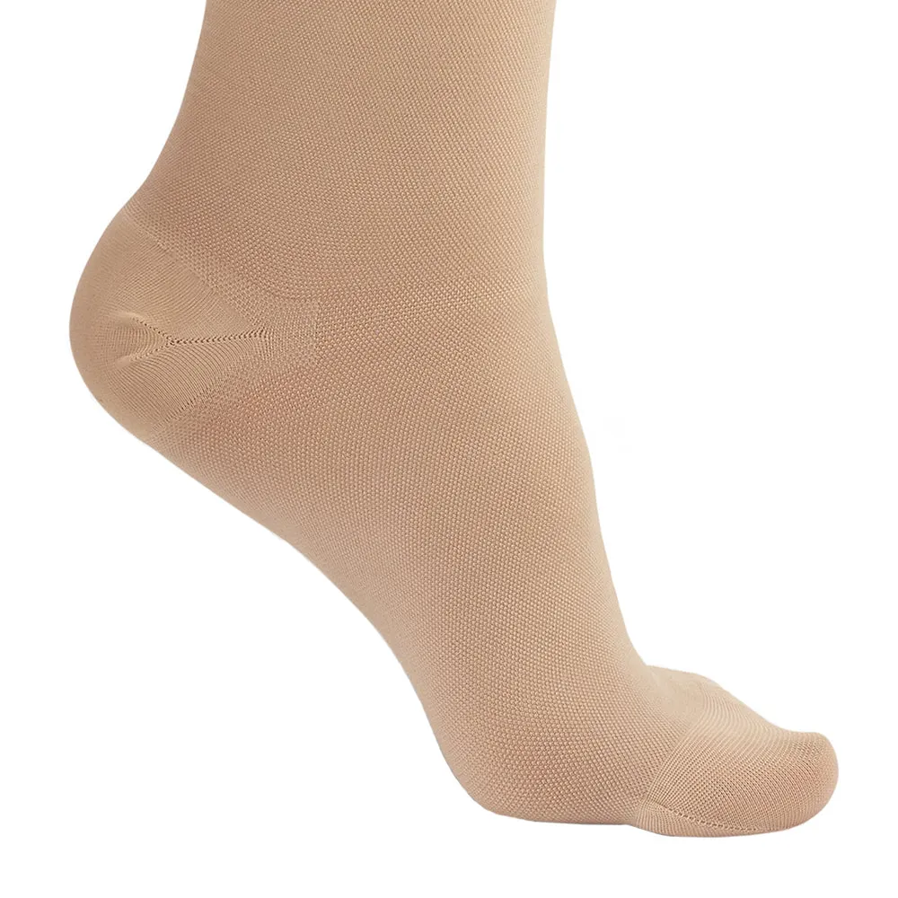 AW Style 200 Medical Support Closed Toe Knee Highs - 20-30 mmHg Short