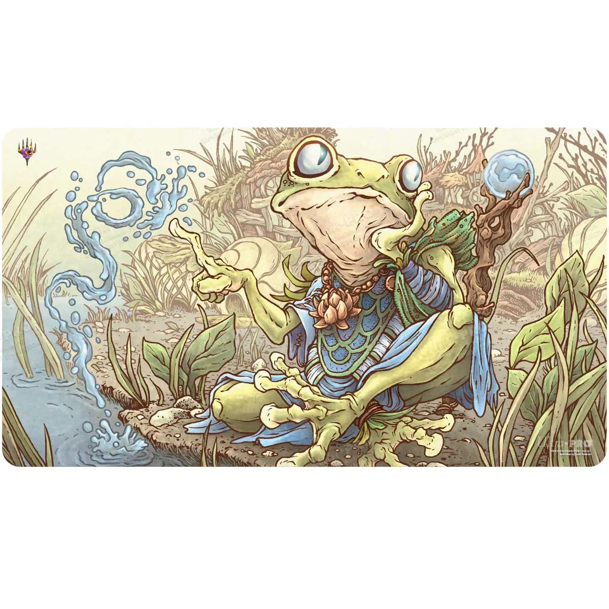 Bloomburrow Helga, Skittish Seer Playmat for Magic: The Gathering