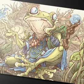 Bloomburrow Helga, Skittish Seer Playmat for Magic: The Gathering