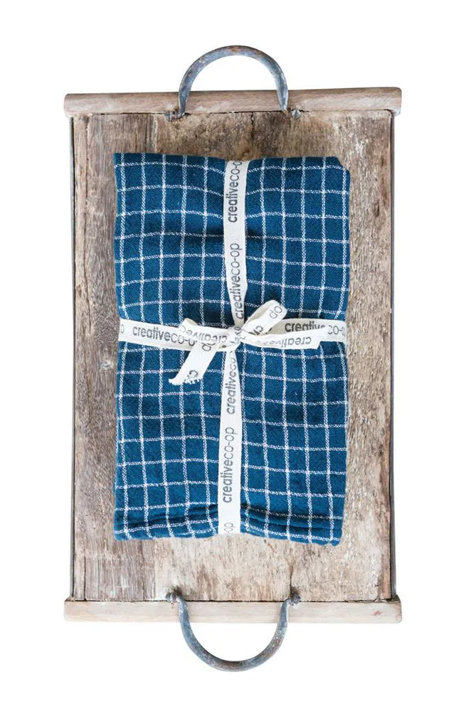 Blue Hues Cotton Tea Towel