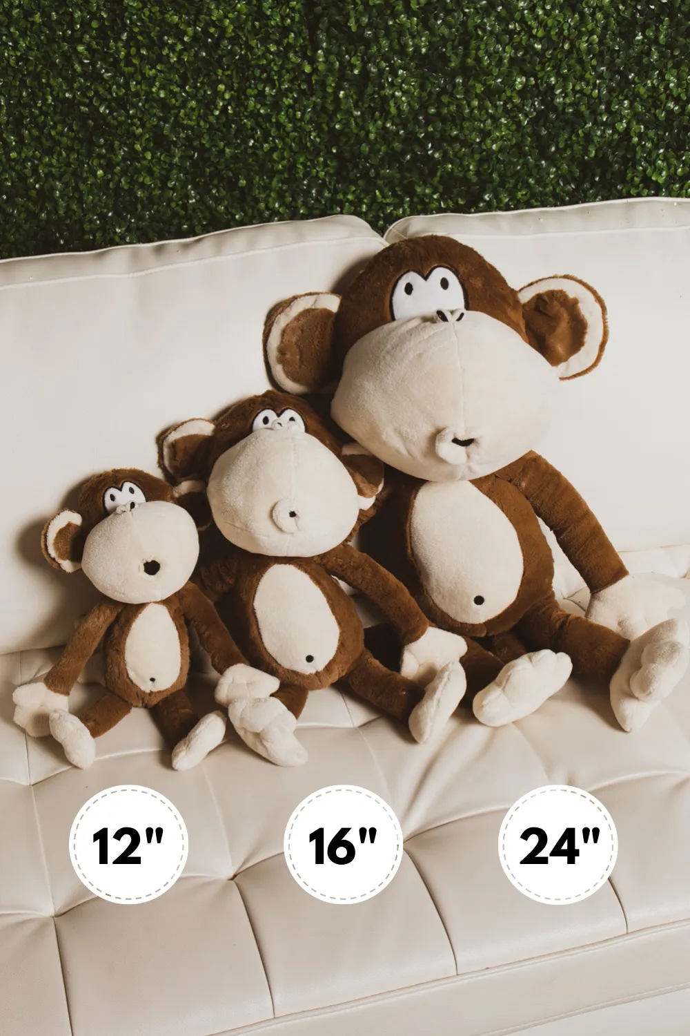 Bobby Jack Plush Monkey - 16in