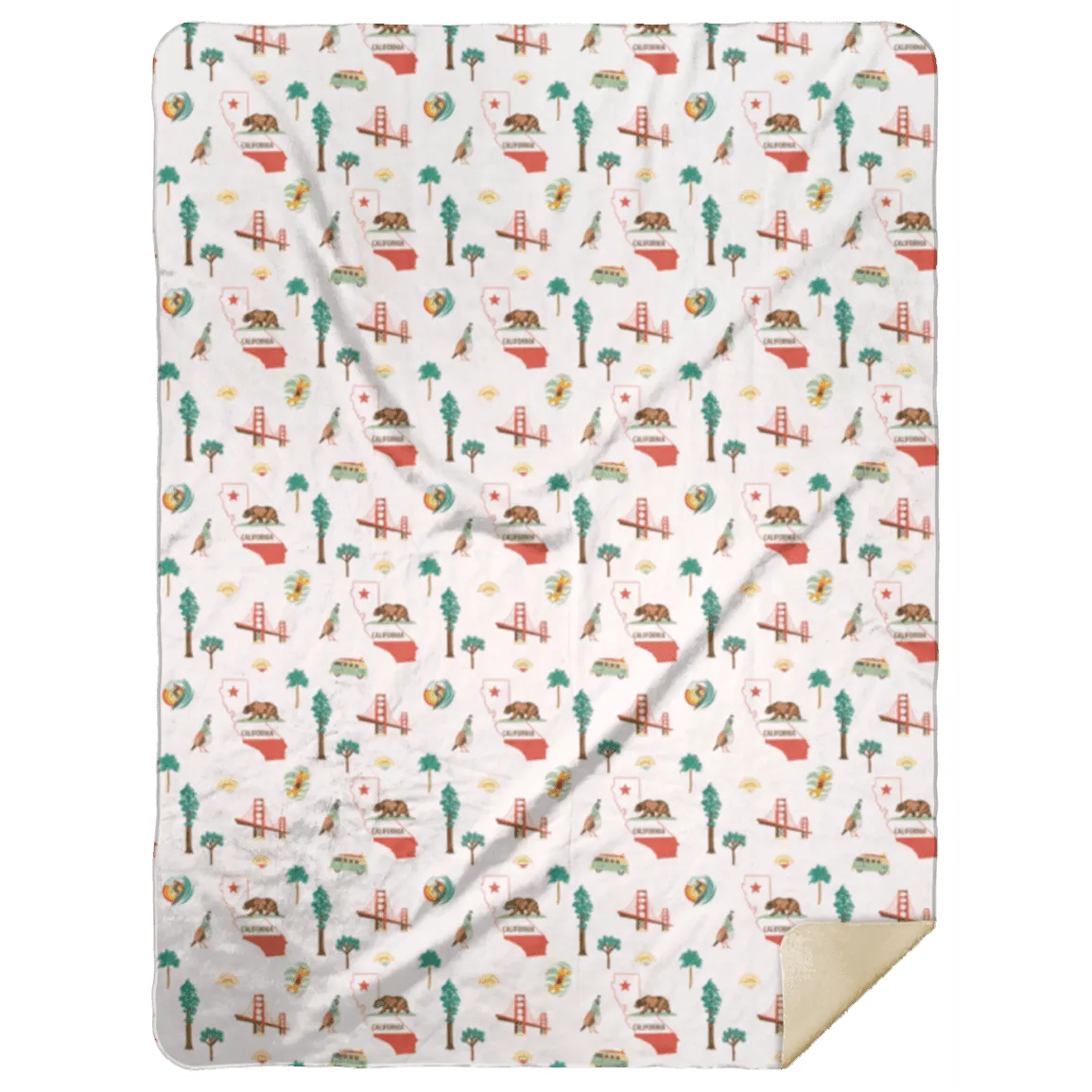 California Plush Throw Blanket 60x80