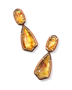 Camry Enamel Frame Statement Earrings (Multiple Styles)