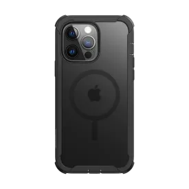 Clayco iPhone 13 Pro 6.1" Forza MagSafe Full-Body Rugged Case with Screen Protector-Black