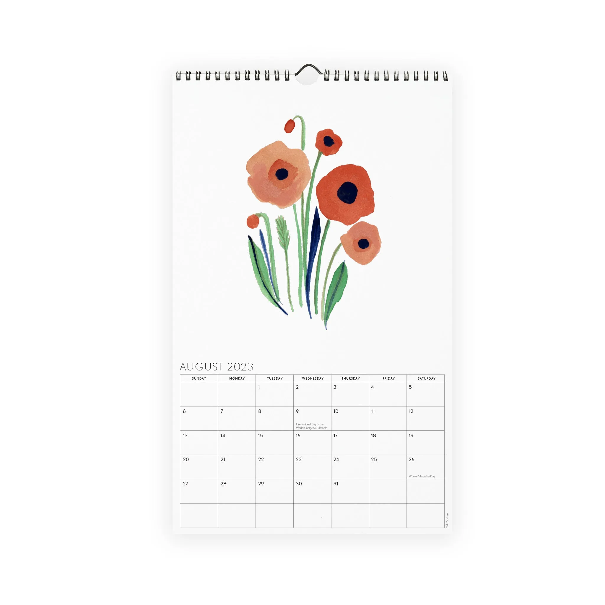Clearance — 2023 Misha Zadeh Floral Calendar