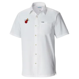 Columbia Miami HEAT Logo Slack Tide Shirt