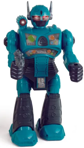 Combat Steel Light & Sounds Robot Assorted Styles