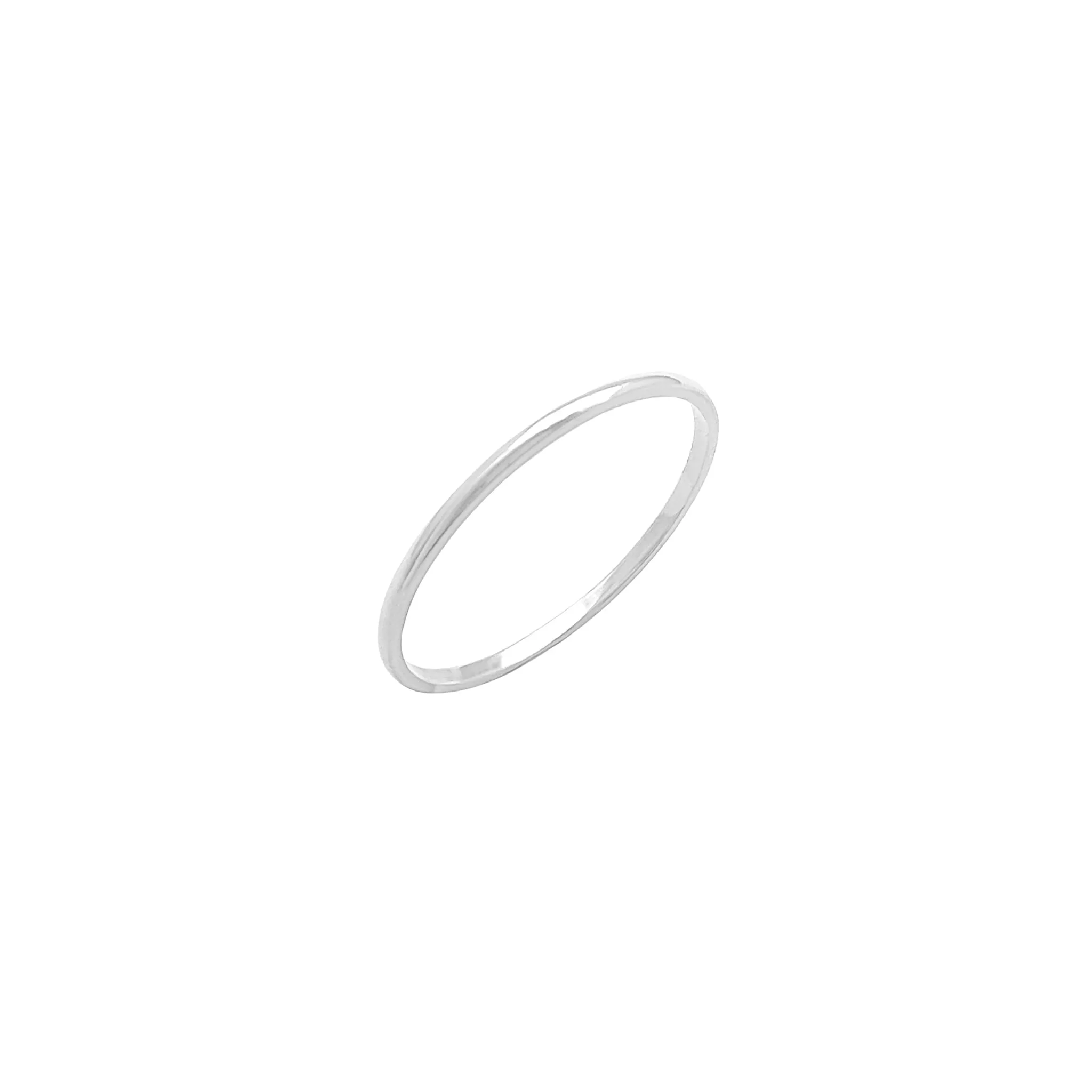 Comfort Fit Classic Slim Band Ring (14K)