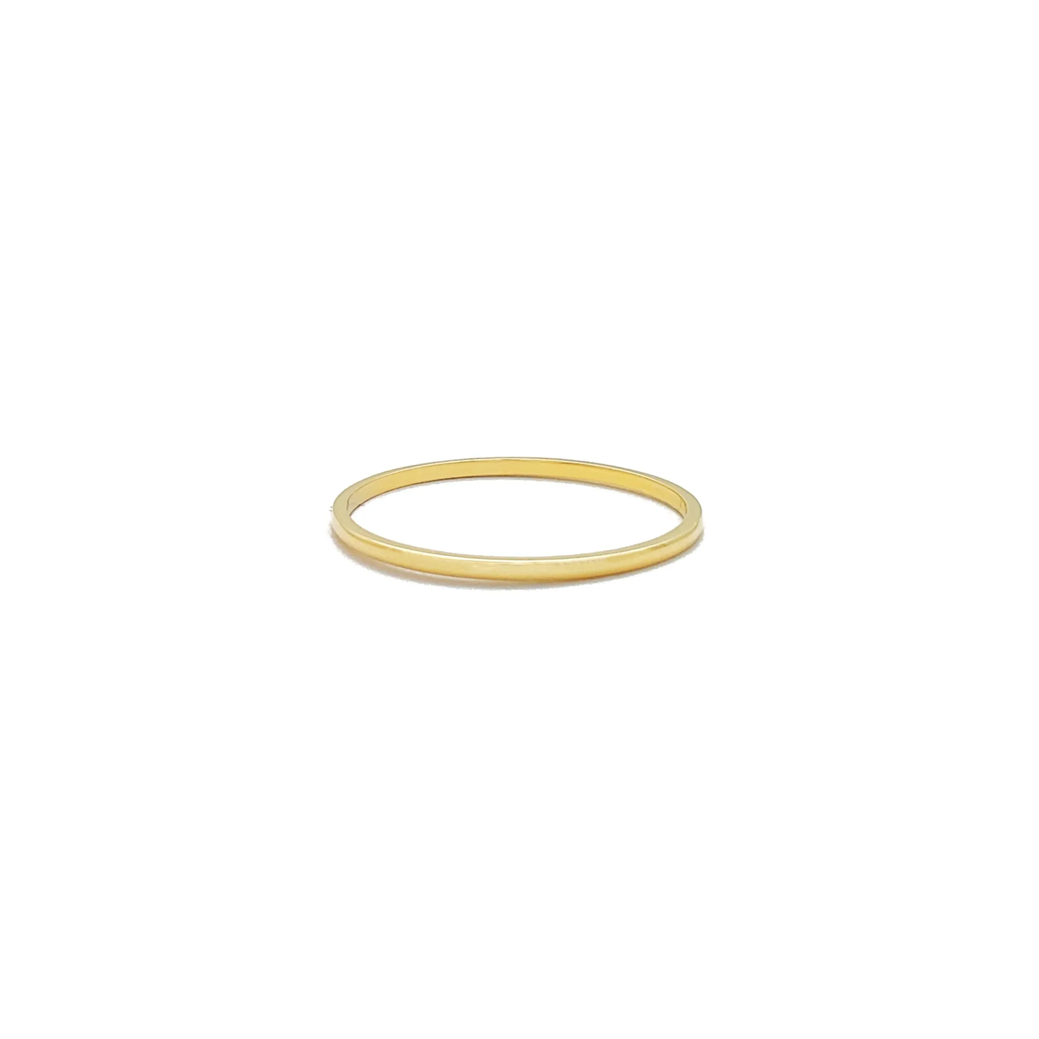 Comfort Fit Classic Slim Band Ring (14K)