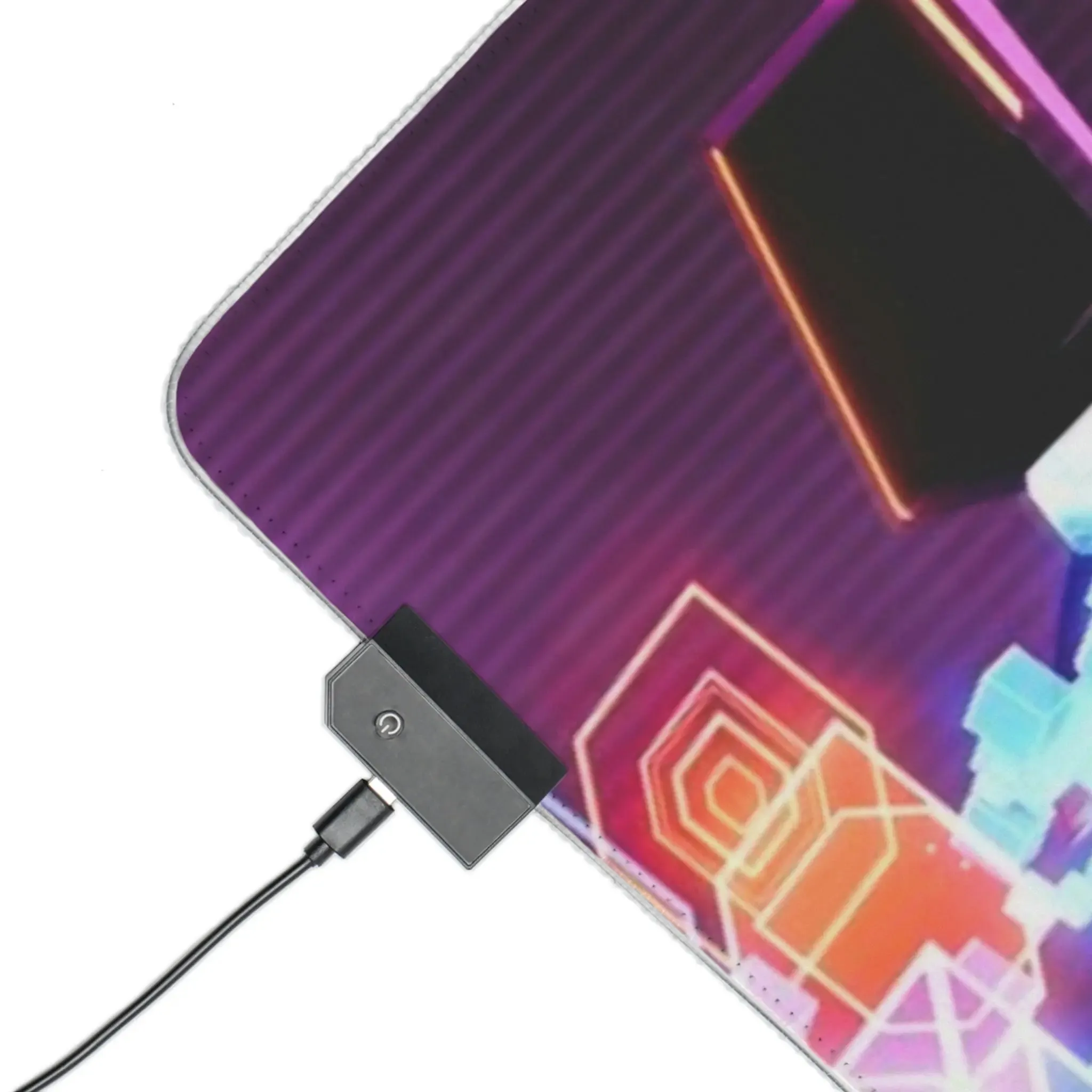 Cosmic Glow: RGB LED Gaming Mouse Pad