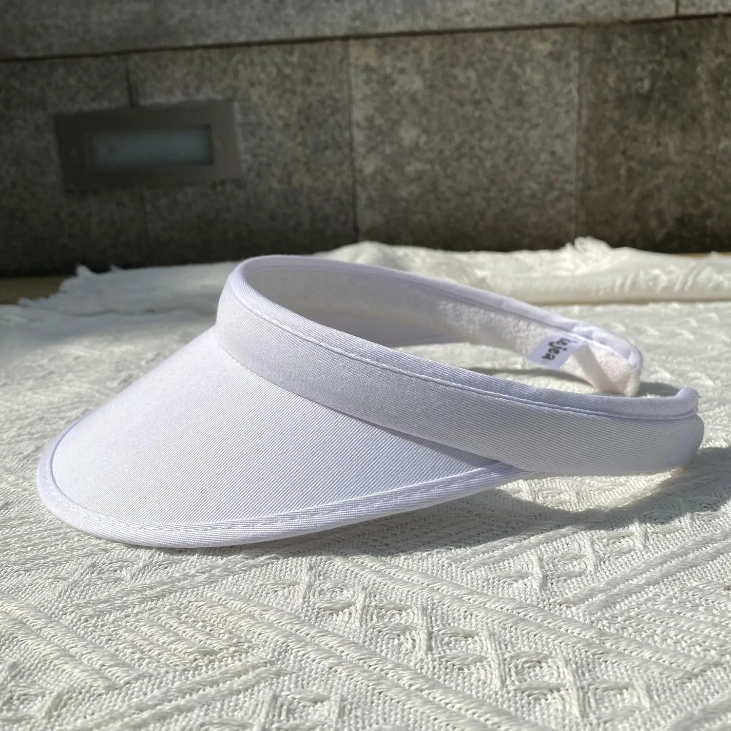 Cotton Visor Hat Women Men Clip-on Visors Hats Adjustable Outdoor Sports Golf Beach Wide Brim Sun Cap