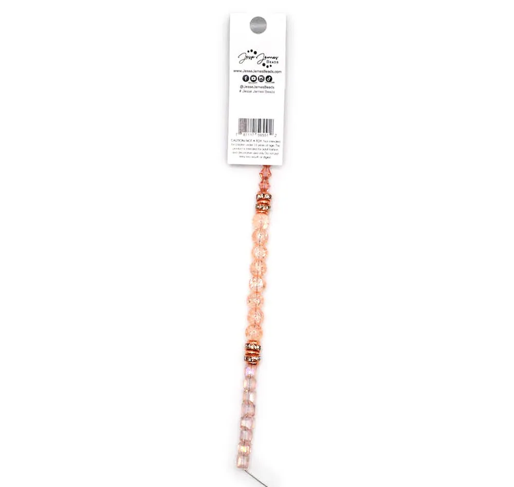 Designed By Me Trio Bead Strand in Pink