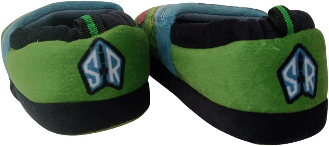 Disney Boys?? Toy Story Slippers ?C Buzz and Woody Fuzzy Slippers (Toddler/Kid)