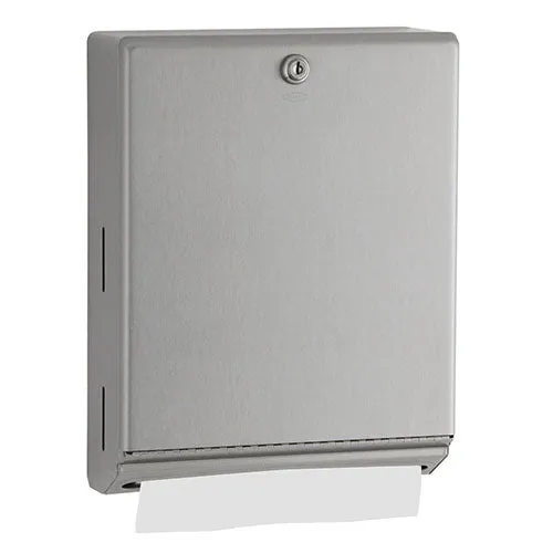 DISPENSER Bobrick Stainless Steel Folded Towel, Classic Series (1/ea)