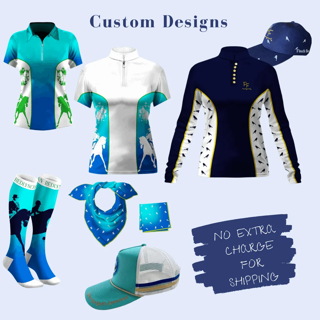 Equestrian Ladies Long Sleeve Shirt 'Wildflower'