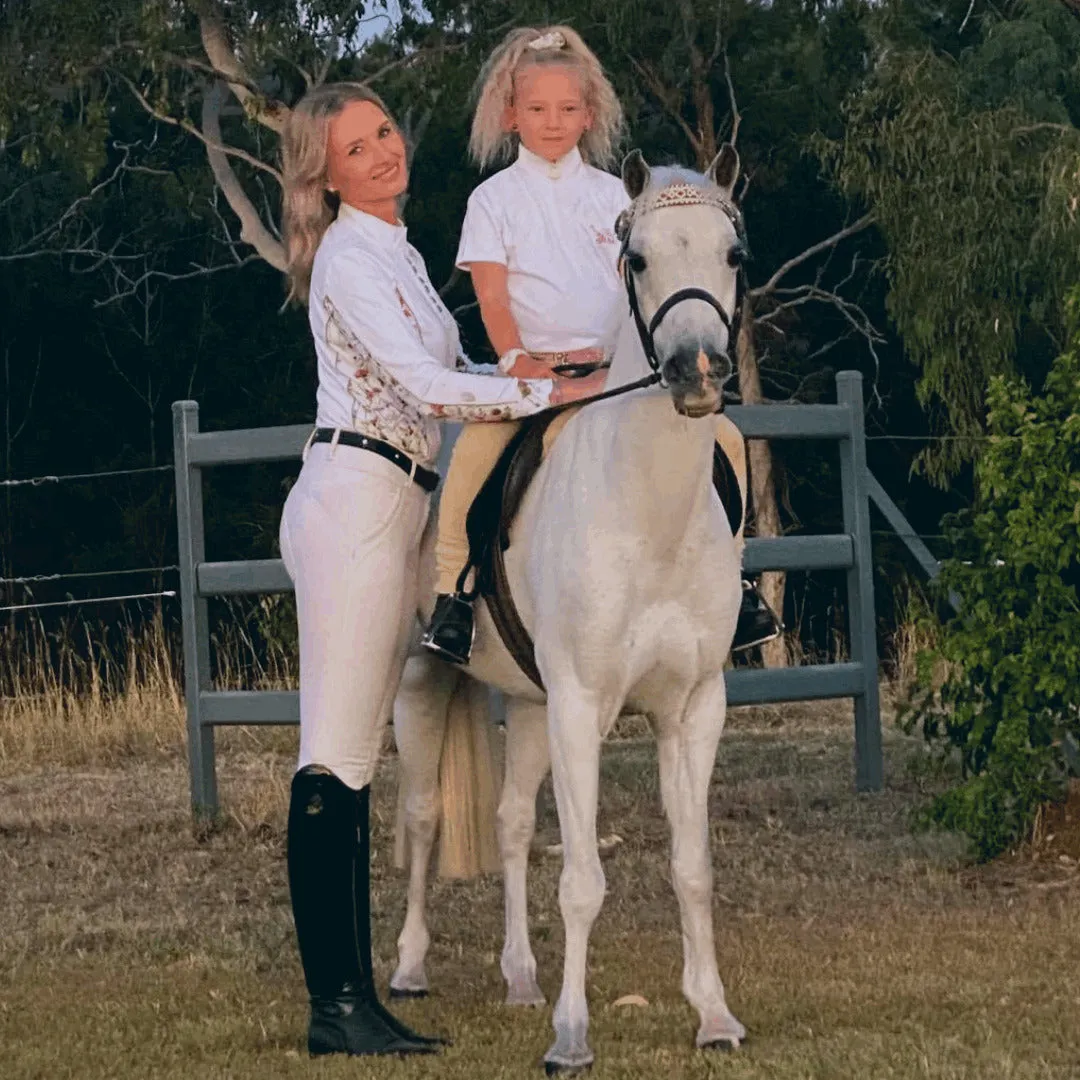 Equestrian Ladies Long Sleeve Shirt 'Wildflower'