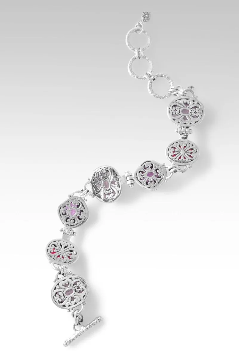 Faithful Servant Bracelet™ in Cloud Pink Rose Quartz