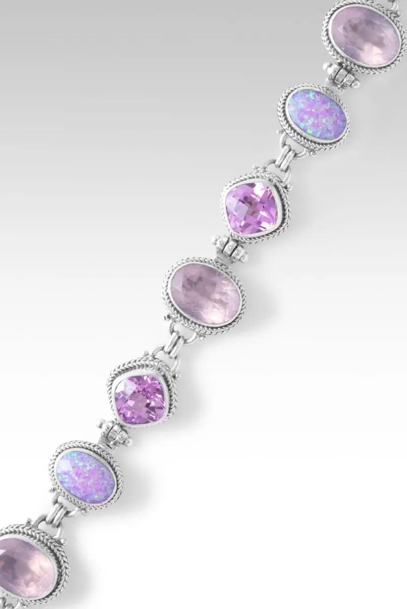 Faithful Servant Bracelet™ in Cloud Pink Rose Quartz