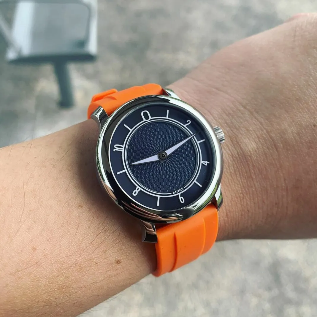Flex Rubber Strap in Orange