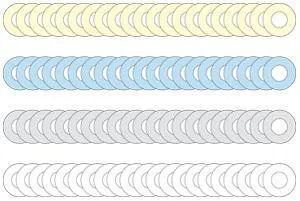 FLUTE PAD SHIM WASHER - INDIVIDUAL SIZES