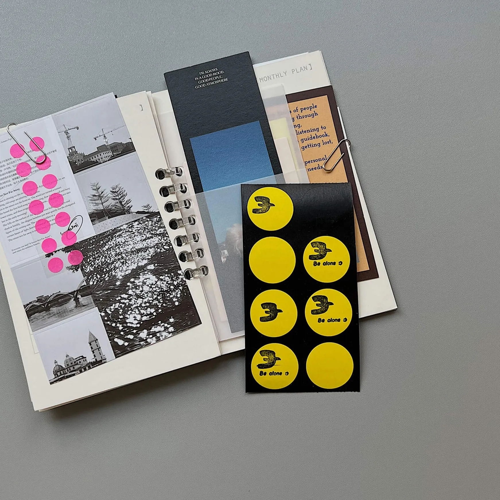 FStudio Rubber Stamp - Be alone