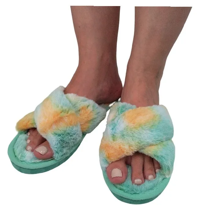Fury Cross Slipper Assorted Colours