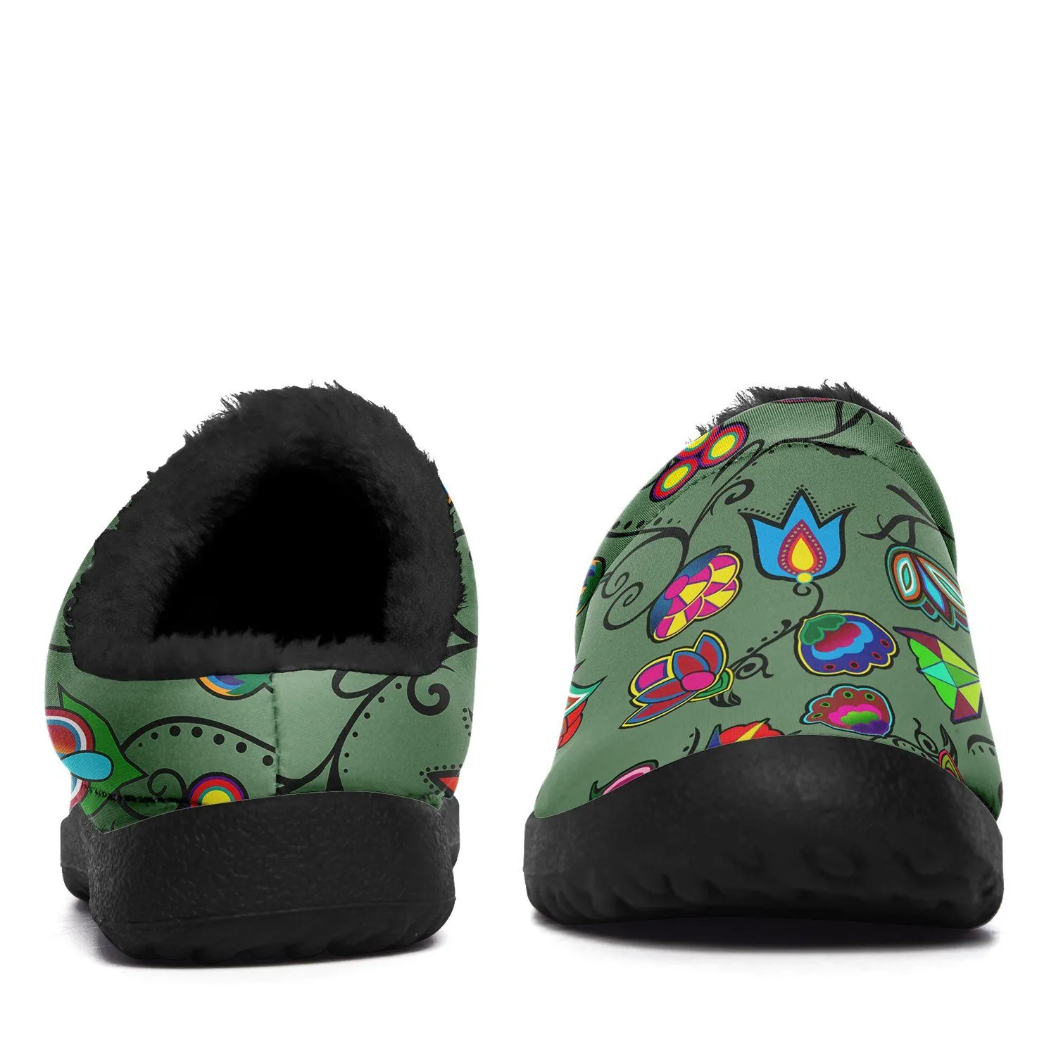 Indigenous Paisley Dark Sea Ikinnii