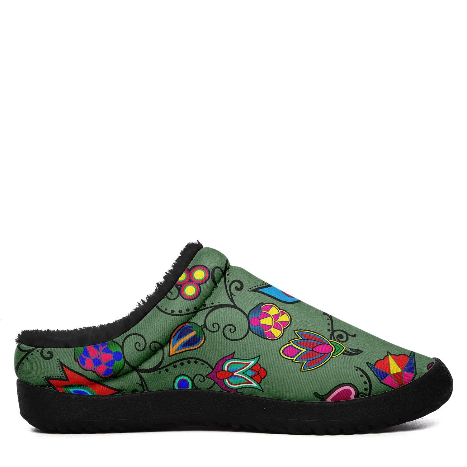 Indigenous Paisley Dark Sea Ikinnii