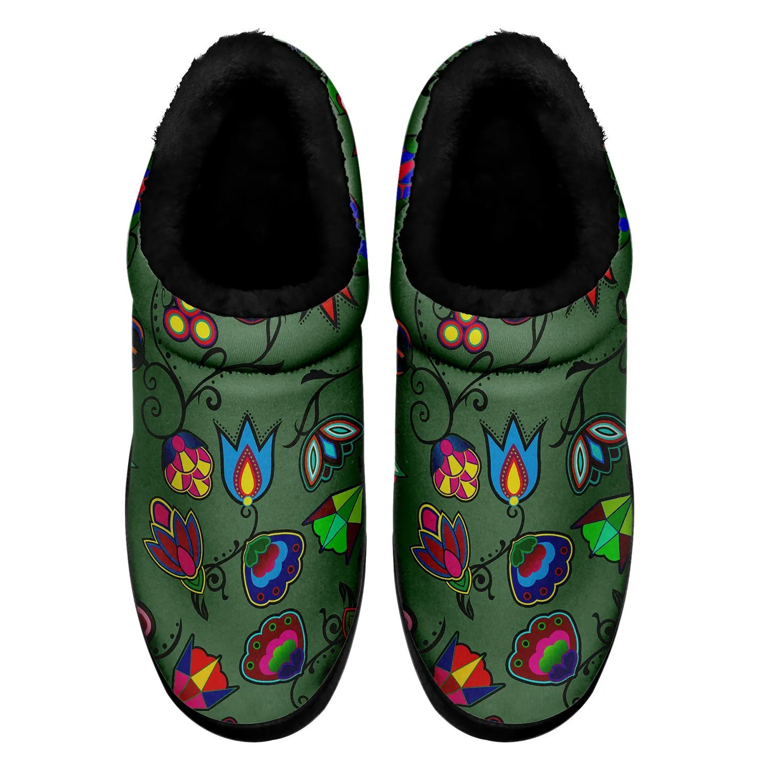Indigenous Paisley Dark Sea Ikinnii