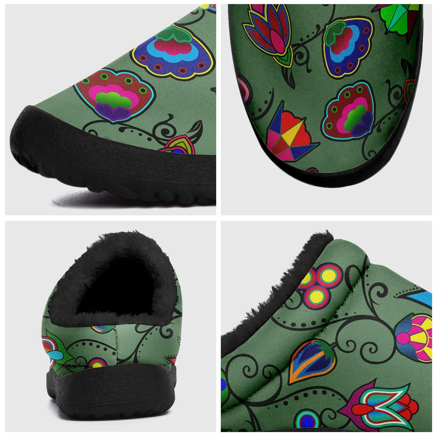 Indigenous Paisley Dark Sea Ikinnii
