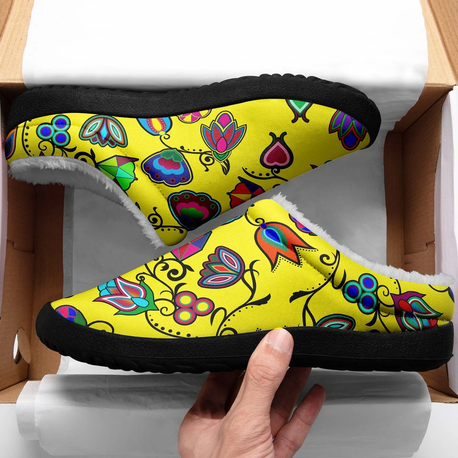 Indigenous Paisley Yellow Ikinnii