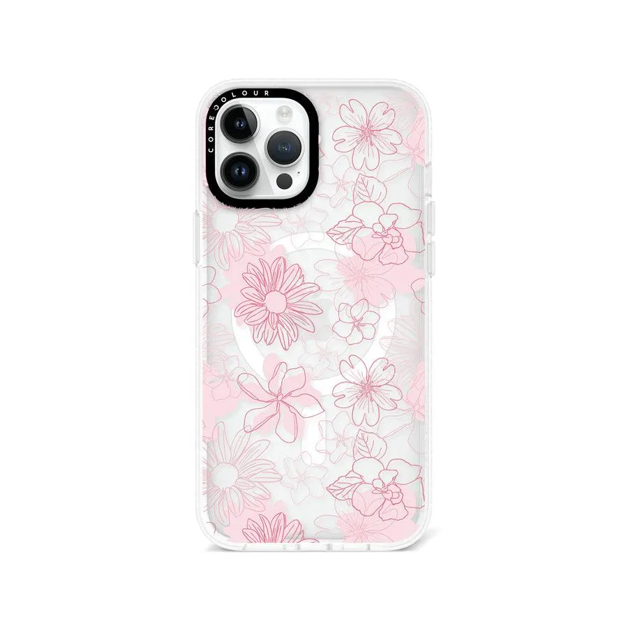 iPhone 12 Pro Max Cherry Blossom Pink Phone Case MagSafe Compatible