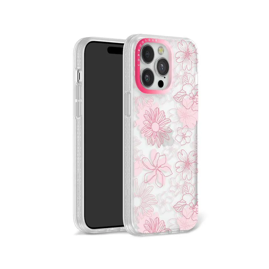 iPhone 12 Pro Max Cherry Blossom Pink Phone Case MagSafe Compatible