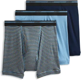 Jockey Men's Underwear Lightweight Classic 5" Boxer Brief - 3 Pack