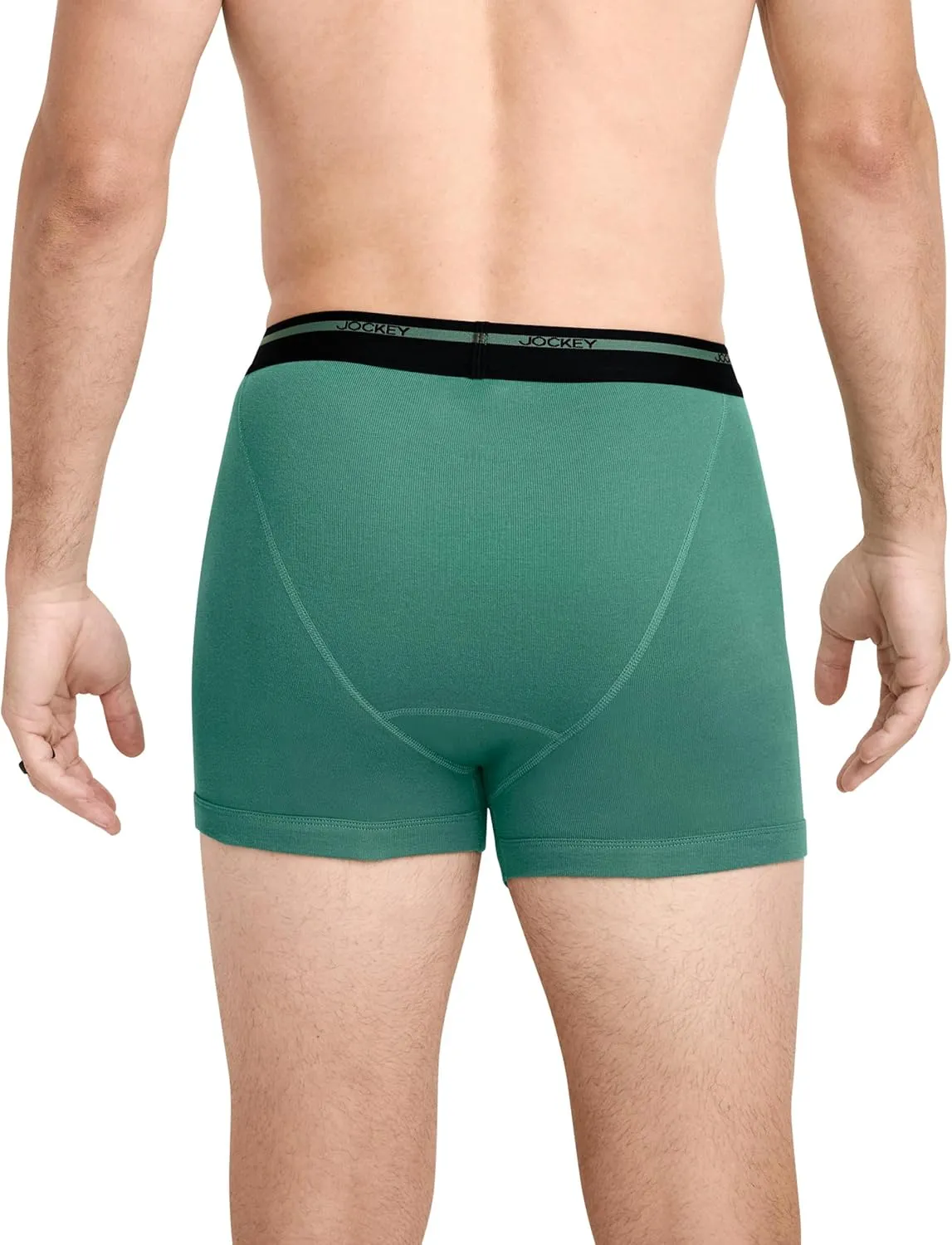 Jockey Men's Underwear Lightweight Classic 5" Boxer Brief - 3 Pack