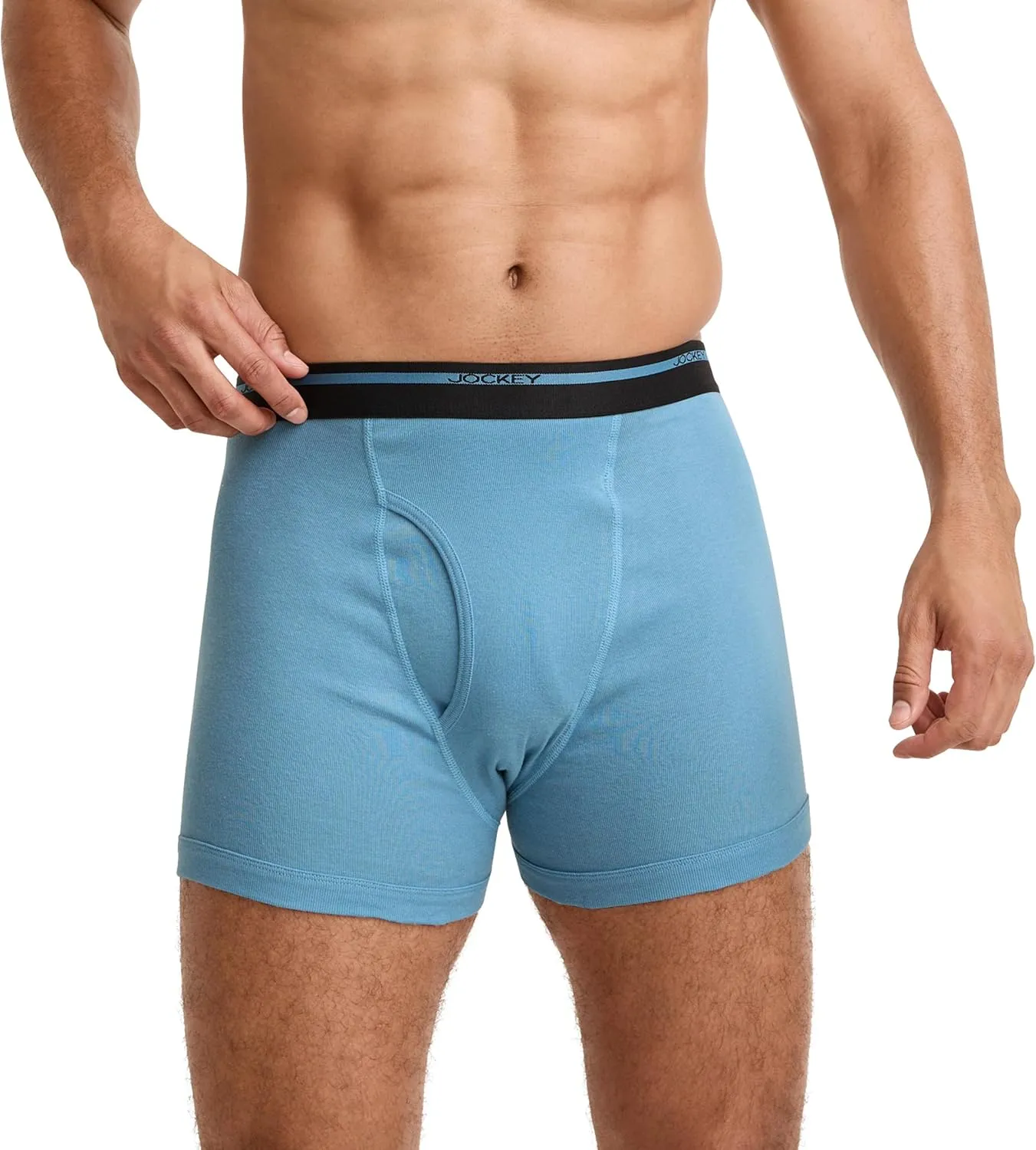 Jockey Men's Underwear Lightweight Classic 5" Boxer Brief - 3 Pack